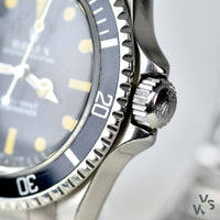 Rare 1968 Rolex Submariner Ref. 5513 - Matte dial metres first - Military Naval Divers provenance - Vintage Watch Specialist