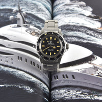 Rare 1968 Rolex Submariner Ref. 5513 - Matte dial metres first - Military Naval Divers provenance - Vintage Watch Specialist