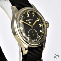 Rare Eterna “Dirty Dozen” WWW British Army Issued WW2 Wristwatch - c1940s - P4715.1113043 - Vintage Watch Specialist