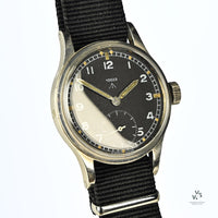 Rare Omega Dirty Dozen With (Non Radium) Nato Numbered Dial - c.1944 - Vintage Watch Specialist