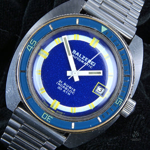 Rare Vintage BALZER Diver (JENNY Sealab 913) ETA 2452 - c.1965 - Vintage Watch Specialist