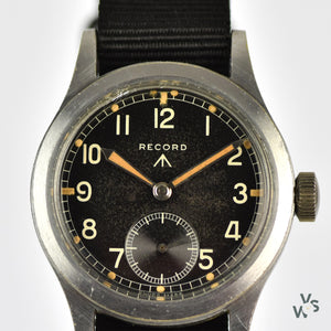 Record C.1944 - WWW ’Dirty Dozen’ - WWII British Army-Issued Military Watch - Vintage Watch Specialist