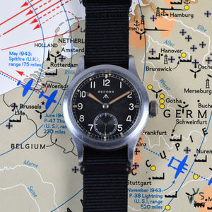 Record C.1944 - WWW ’Dirty Dozen’ - WWII British Army-Issued Military Watch - Vintage Watch Specialist
