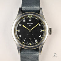 Record Dirty Dozen Military WWW2 Soldiers Watch - c.1945 - Vintage Watch Specialist