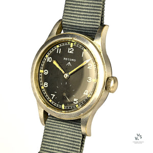 Record Dirty Dozen Military WWW2 Soldiers Watch - c.1945 - Vintage Watch Specialist