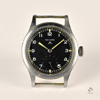 Record Dirty Dozen Military WWW2 Soldiers Watch - c.1945 - Vintage Watch Specialist