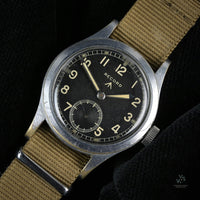 Record Dirty Dozen WWII British Army-Issued Military Watch - c.1944 - Vintage Watch Specialist