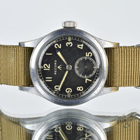 Record Dirty Dozen WWII British Army-Issued Military Watch - c.1944 - Vintage Watch Specialist