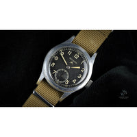 Record Dirty Dozen WWII British Army-Issued Military Watch - c.1944 - Vintage Watch Specialist