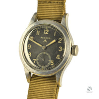 Record Dirty Dozen WWII British Army-Issued Military Watch - c.1944 - Vintage Watch Specialist