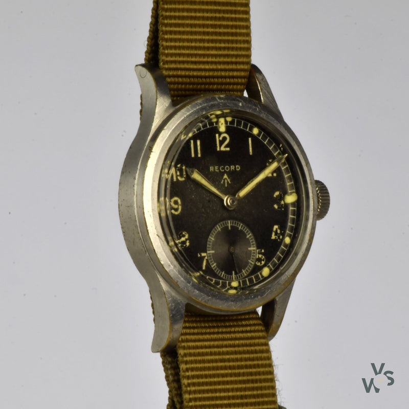 Record Military Issued Dirty Dozen Watch c.1944 WWW L23524 541371 - Vintage Watch Specialist