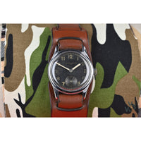 Record WWII D-H German Army Military Issued Wristwatch - c.1930s - Vintage Watch Specialist