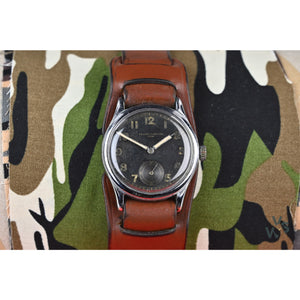Record WWII D-H German Army Military Issued Wristwatch - c.1930s - Vintage Watch Specialist