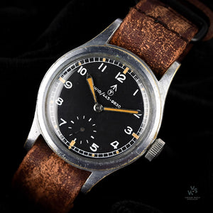 Record - WWW - Military Issued Dirty Dozen Wristwatch - c.1945 - Caliber 022K - Vintage Watch Specialist