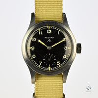Record - WWW - Military Issued Dirty Dozen Wristwatch - c.1945 - Caliber 022K - Non Radium Dial - Vintage Watch Specialist