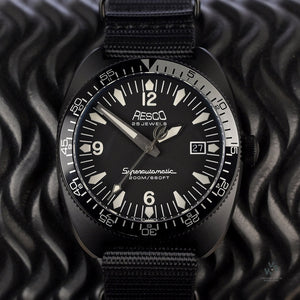 Resco Instruments - PVD Hooper - Model Ref: RDMH14 - Matte Black Dial with BWG9 SuperLuminova - 2022 - Vintage Watch Specialist