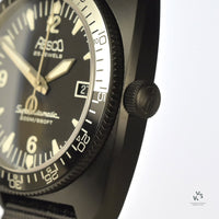 Resco Instruments - PVD Hooper - Model Ref: RDMH14 - Matte Black Dial with BWG9 SuperLuminova - 2022 - Vintage Watch Specialist