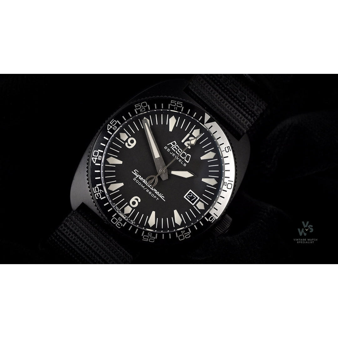 Resco Instruments Resco Instruments - PVD Hooper - Reference RDMH14 - Matte Black Dial w ...