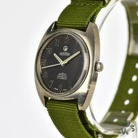 Roamer Rhodesian Anfibio Military Watch Issued 1973-1976 ref 520-1120.016 - Vintage Watch Specialist