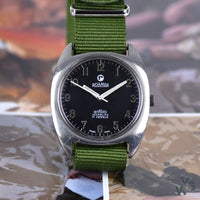 Roamer Rhodesian Anfibio Military Watch Issued 1973-1976 ref 520-1120.016 - Vintage Watch Specialist