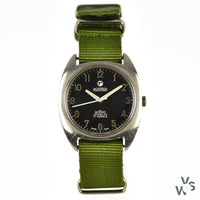 Roamer Rhodesian Anfibio Military Watch Issued 1973-1976 ref 520-1120.016 - Vintage Watch Specialist