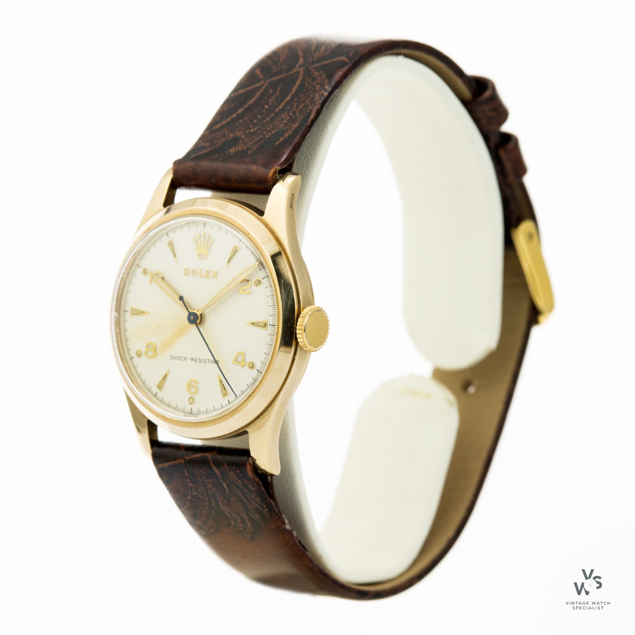 Rolex 9k Gold Dress Watch Vintage Watch Specialist Rolex 9k Gold Dress Watch Vintage Watch Specialist