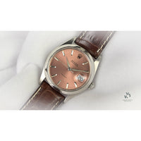 Rolex Date - Model Ref: 6694 - Salmon Dial - c.1969 - Manual - Vintage Watch Specialist