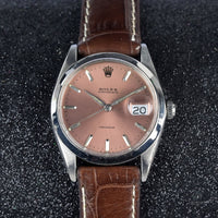 Rolex Date - Model Ref: 6694 - Salmon Dial - c.1969 - Manual - Vintage Watch Specialist