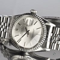 Rolex Datejust - Model 16030 - Silver Sunburst Dial - Box and Papers - c.1984 - Vintage Watch Specialist