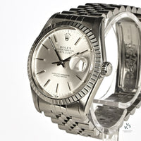 Rolex Datejust - Model 16030 - Silver Sunburst Dial - Box and Papers - c.1984 - Vintage Watch Specialist