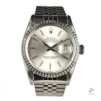 Rolex Datejust - Model 16030 - Silver Sunburst Dial - Box and Papers - c.1984 - Vintage Watch Specialist