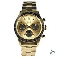 Rolex Daytona Paul Newman - Reverse Panda - Model Ref: 6239 - 1969 - Vintage Watch Specialist