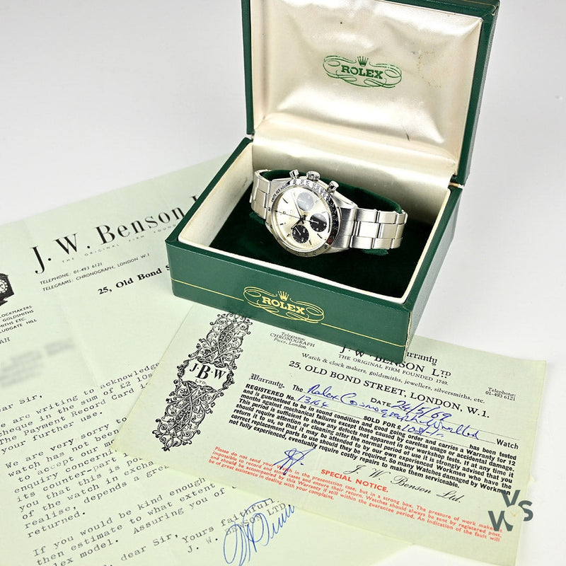 Rolex Daytona Paul Newman - Reverse Panda - Model Ref: 6239 - 1969 - Vintage Watch Specialist