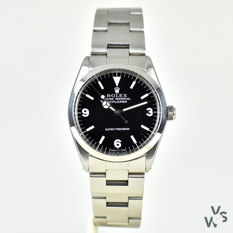 Rolex Explorer 5500 Super Precision c. 1966 - Swiss T 25 Dial - Serviced by Rolex in 2014 - Vintage Watch Specialist