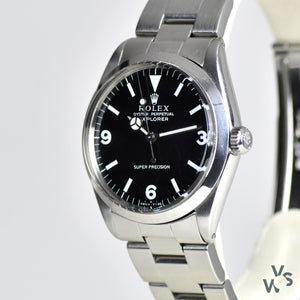 Rolex Explorer 5500 Super Precision c. 1966 - Swiss T 25 Dial - Serviced by Rolex in 2014 - Vintage Watch Specialist
