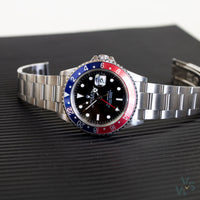 Rolex GMT Master-II Pepsi 16710 - 2006 - Box and Papers - Vintage Watch Specialist