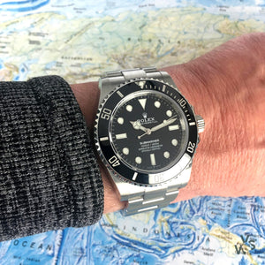 Rolex - No Date Submariner - Ref: 124060 New and Unworn 41mm - With Box and Papers - Vintage Watch Specialist