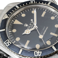 Rolex OP Submariner Model Ref: 5508 - Guilt Gloss Dial - c.1958 - Vintage Watch Specialist