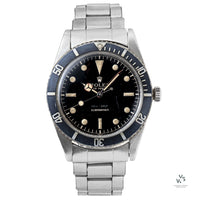 Rolex OP Submariner Model Ref: 5508 - Guilt Gloss Dial - c.1958 - Vintage Watch Specialist