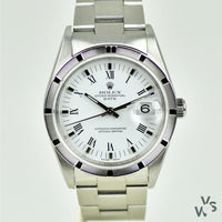 Rolex Oyster Date White - Vintage Watch Specialist