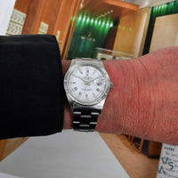 Rolex Oyster Date White - Vintage Watch Specialist