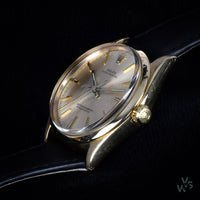 Rolex Oyster Perpetual 9k Gold - Model Ref: 1002 - Calibre 1560 - c.1963 - Vintage Watch Specialist