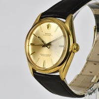 Rolex Oyster Perpetual 9k Gold - Model Ref: 1002 - Calibre 1560 - c.1963 - Vintage Watch Specialist