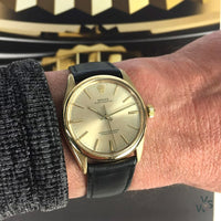 Rolex Oyster Perpetual 9k Gold - Model Ref: 1002 - Calibre 1560 - c.1963 - Vintage Watch Specialist