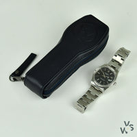 Rolex Oyster Perpetual Date With Black Dial. 15210. 2001. - Vintage Watch Specialist