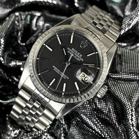 Rolex Oyster Perpetual Datejust - Black Dial - Model Ref: 1603 - c.1969 - Vintage Watch Specialist