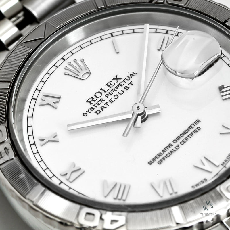 Rolex Oyster Perpetual Datejust Turn-O-Graph - Model Ref: 16264 - c.1996 - Box and Papers - Vintage Watch Specialist