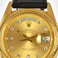 Rolex Oyster Perpetual Day-Date in 18ct Yellow Gold - Reference 1803 - Calibre 1556 - circa. 1978 - Vintage Watch Specialist