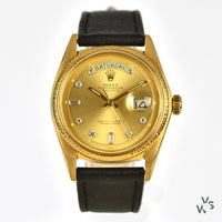 Rolex Oyster Perpetual Day-Date in 18ct Yellow Gold - Reference 1803 - Calibre 1556 - circa. 1978 - Vintage Watch Specialist