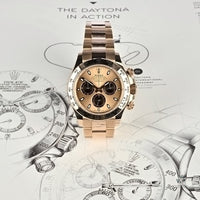 Rolex Oyster Perpetual Daytona in Everose Gold - Complete Set - Dated Dec 2020 - Vintage Watch Specialist
